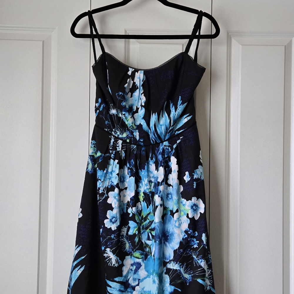Floral Spaghetti Strap Dress